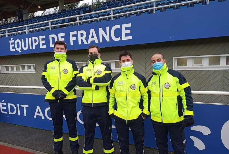 Nos bénévoles se sont rendu au match des U17 France – Danemark au Centre Nationa…