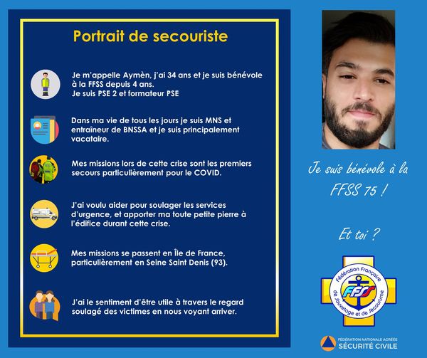 [PORTRAIT DE BÉNÉVOLE N°3]
 Dans ce nouveau portrait de secouriste, retrouvez au…