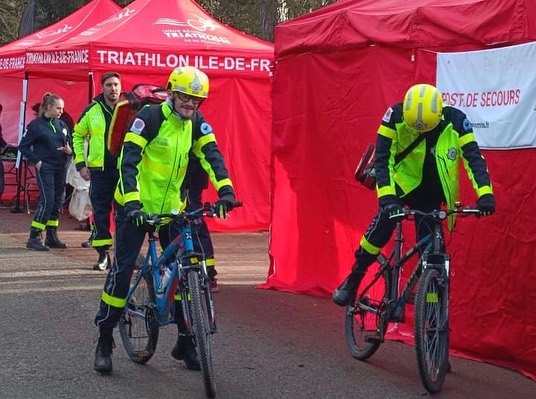 Bike and Run   Ce dimanche 12 mars, nos secouristes bénévoles ont eu l’opportunité d’assurer les secours de la compétit…