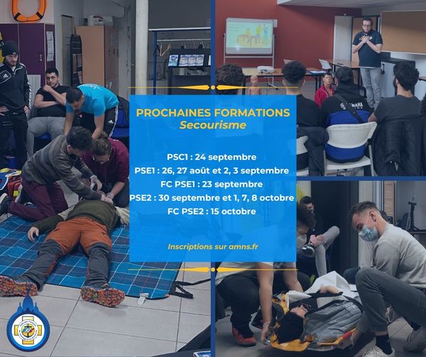 Retour des formations en secourisme !  C’est bientôt la rentrée, et nos formations en secourisme reprennent fin août.  …