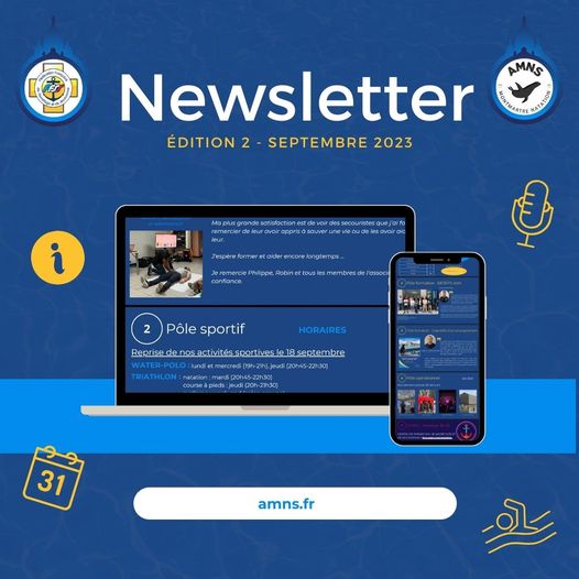 Newsletter édition 2  Notre deuxième édition de la newsletter vient d’être envoyée et sera disponible sur notre site am…