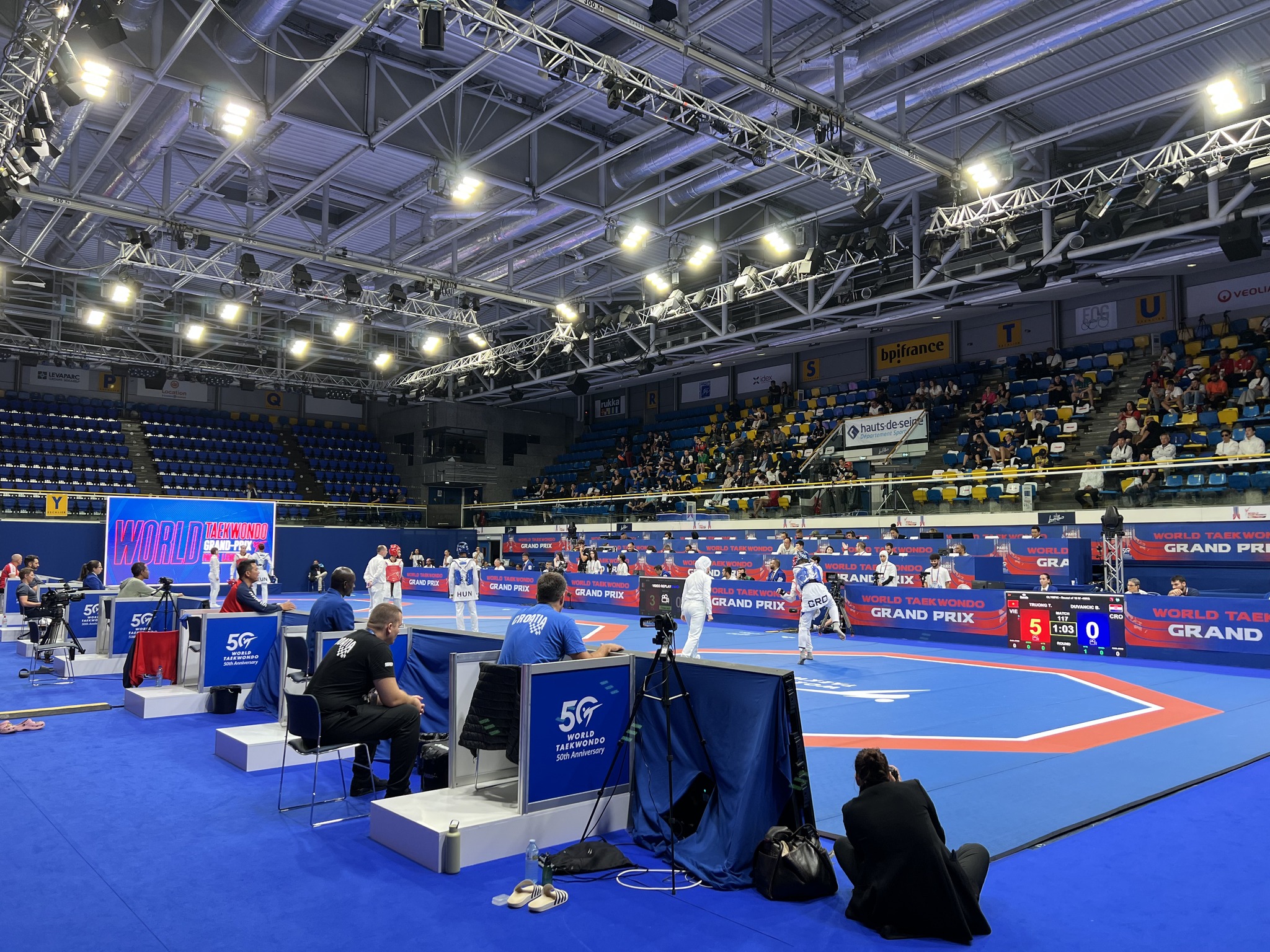 World Taekwondo Grand Prix  La semaine dernière avait lieu les championnats du monde de taekwondo.  Nos secouristes bén…