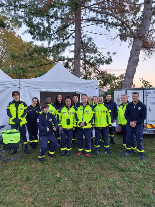 Dimanche dernier, la section opérationnelle de l&rsquo;association était en action avec un poste de secours mis en place au T…