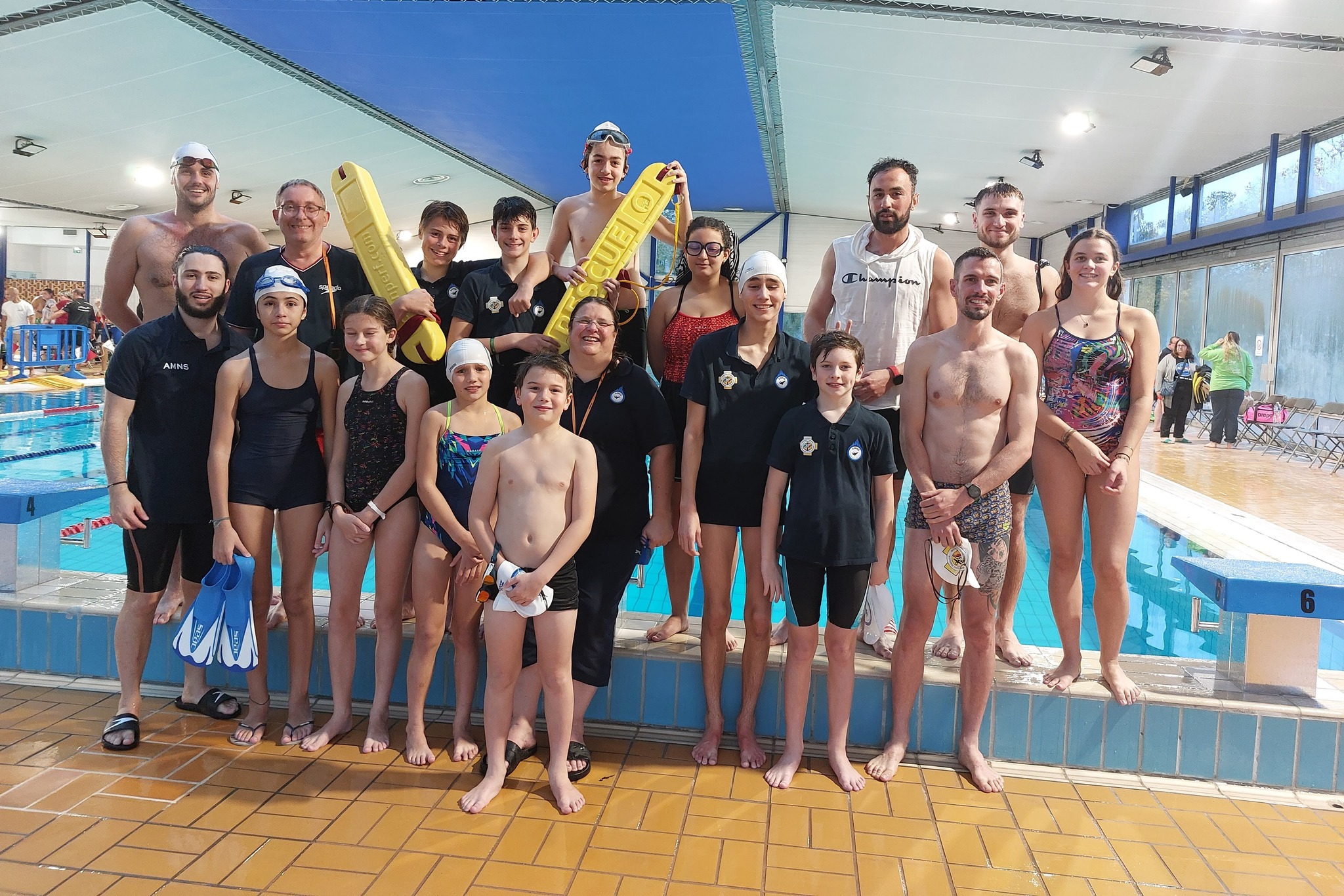 Dimanche avait lieu la première compétition de sauvetage sportif de l&rsquo;année.  Nos nageurs ont pu réaliser de belles per…