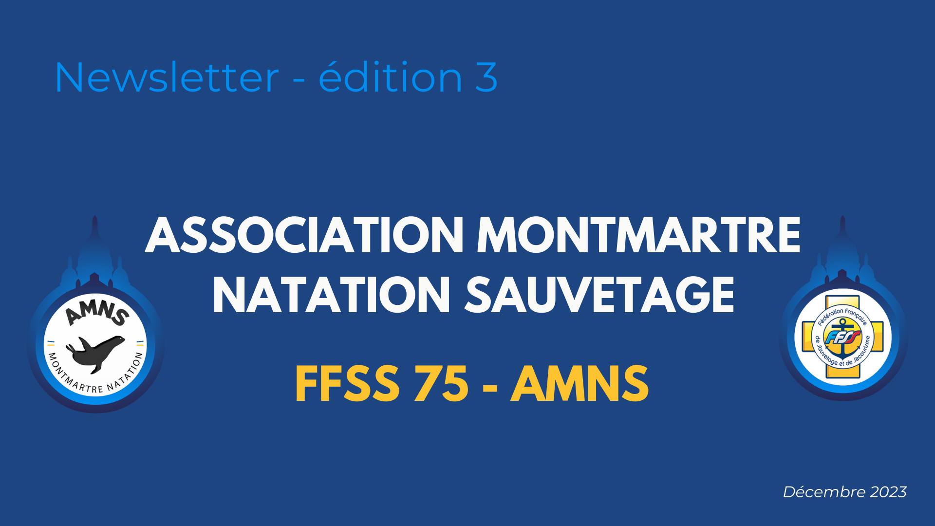 Avant le début des dernières vacances de l&rsquo;année, voici notre cadeau avec la 3ème édition de notre Newsletter.
  Vous r…