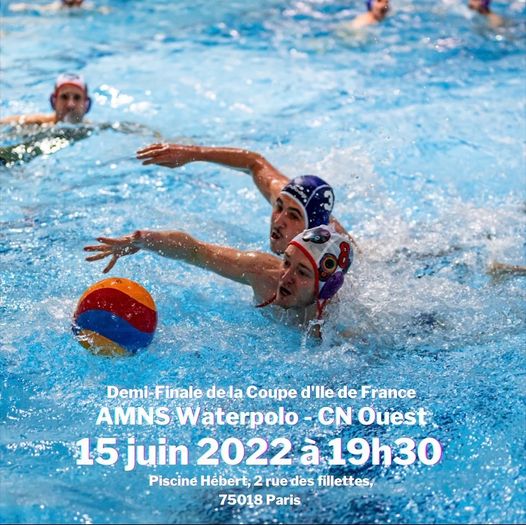 Notre équipe de poloïstes est qualifiée pour les demi-finales de la coupe d’Ile de France  Elle affrontera le Cercle des…